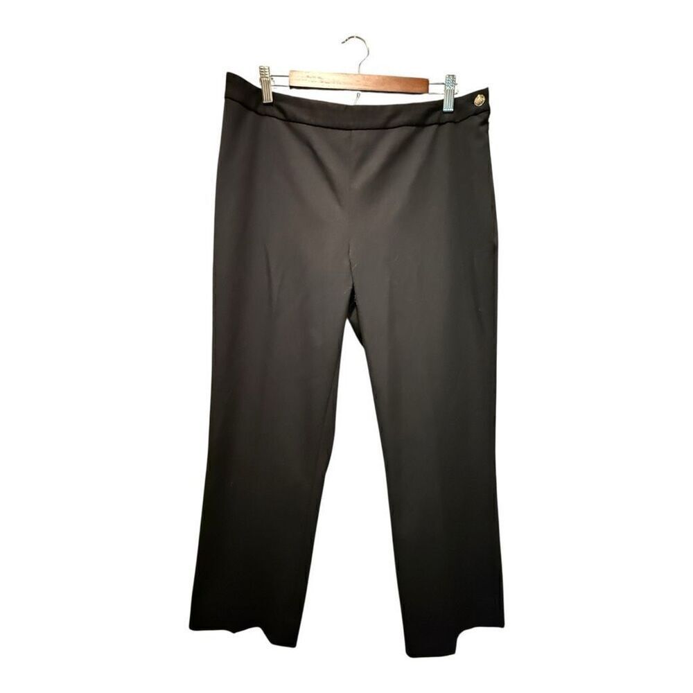 Lauren Ralph Lauren Women's Black Ankle Pants Size 12 Old‎ Money